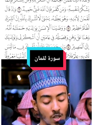 سورة لقمان بصوت الشيخ عفيف محمد تاج - يوم الدخلة