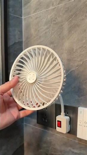 Plug-In Mini Fan That Instantly Cools Your Room! ❄️ #shorts