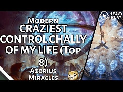 CRAZIEST CONTROL CHALLY OF MY LIFE (Top 8) | Azorius Miracles | Modern Challenge | MTGO