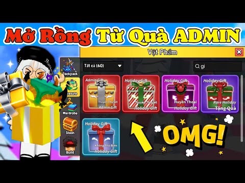 [BloxFruit] Mở Hộp Tìm Rồng Từ Qùa Của ADMIN Và Cái Kết Nhận Được Siêu Nhiều Trái Ngon