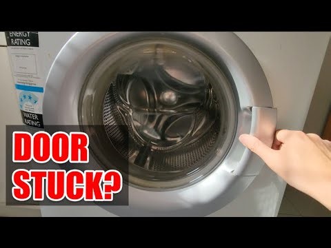 How to Open a Stuck Washing Machine Handle