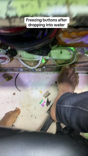 How to Fix Freezing Buttons After Dropping into Water