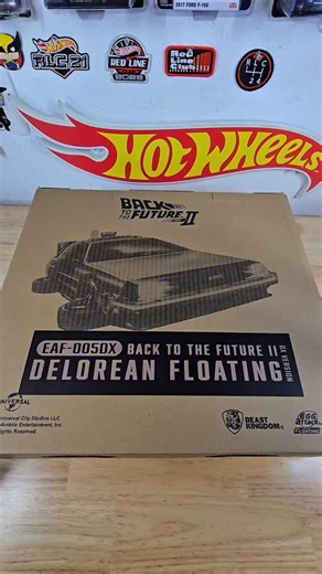 The incredible HOVERING Delorean Time Machine from Back to the Future Part II | Delorean Rental