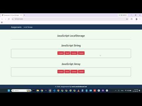 20 (P-2) - JavaScript Local Storage | CoDev | Muhammad Umair Ahmad