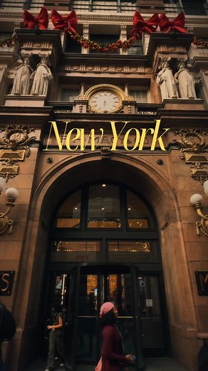 4.4K views · 3.3K reactions | New York is getting ready for the Christmas magic. @macys is dressing up and the city is starting to sparkle. Are you ready for it? @marina.newyorkcity Your Daily Dose of New York Inspiration  #christmasinnewyork #macysnyc #nycchristmas #holidayseason #winterinnewyork christmas lights, nyc vibes, festive season, holiday decorations, rockefeller center, bryant park, fifth avenue windows, nyc winter moments | Marina.newyorkcity | Facebook