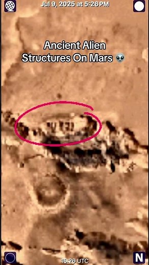 Ancient Alien Structures Found On Planet Mars map, NASA and ESA Ignore. UFO UAP sighting news 📰