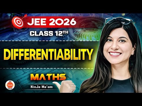 Class 12 | JEE 2026 | Maths | Differentiability | Namrata Ma'am