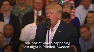 President Donald J. Trump asked the world to look at what's happening in Sweden. So we did. | Channel 4 News