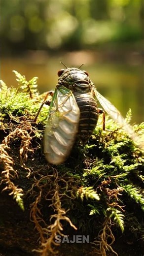 Forest Insect 'Humming' Sound #youtubeshorts #shortvideo #satisfying