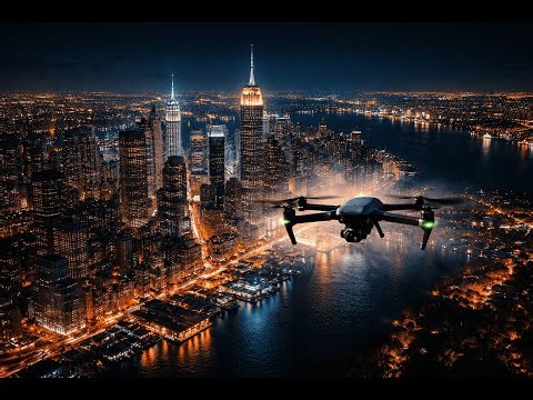 Cities From Above at Night 🌃 1 Hour of Cinematic 4K Drone Travel