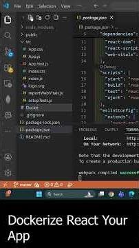 How to dockerize your ReactJS application, explained in Malayalam