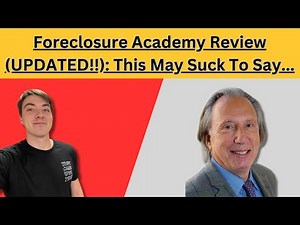 Foreclosure Academy Review (UPDATED!!): This Is A Big One...