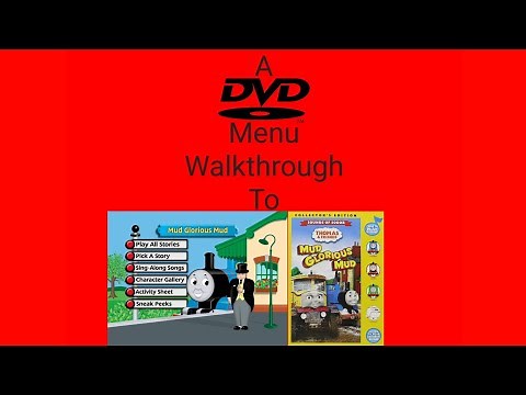 Thomas & Friends Mud Glorious Mud DVD Menu Walkthrough