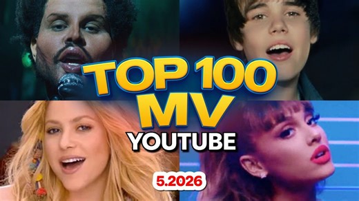 YouTube全球播放量最高的100首歌曲 (2026年5月) | 历代MV播放量排名 Top 100
