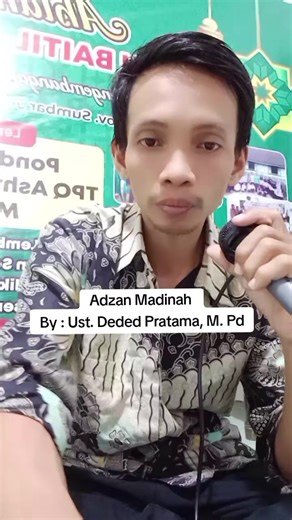 Adzan Madinah Ust. Deded