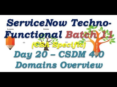 Batch 11 | Day 20 | CSDM 4.0 Domains Overview #Shorts #Short