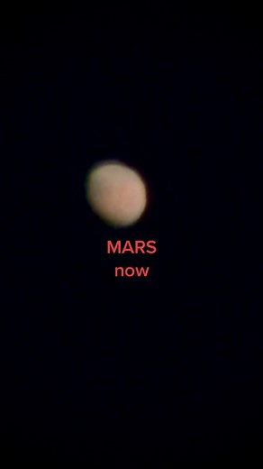Exploring Mars through a Telescope