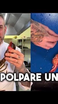Come spolpare un astice 🦞 Chef Roberto Di Pinto