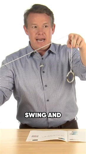 Steve Spangler on Instagram: "The Pendulum-Catch Trick #science #sciencecommunicator #diy #stevespangler"