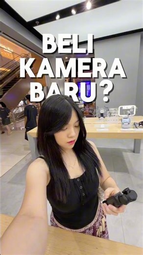 bought myself a DJI POCKET OSMO 3 #djiosmopocket3 #minivlogshorts #vloger #djindonesia #djipocket3