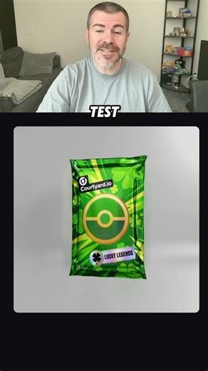 Trying a Lucky Legends Pokemon Card Pack