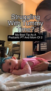 1.1K views · 3.2K reactions | Holding a baby’s hips in tummy time...