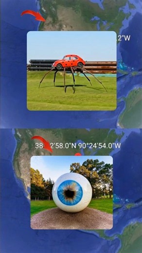 Top Finds on Google Maps & Google Earth | Part 1 #shorts