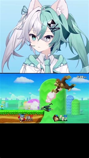 バ美肉おじさんのスマブラSP対戦動画 #Shorts 【スマブラSP】【vtuber】 #short #shortvideo