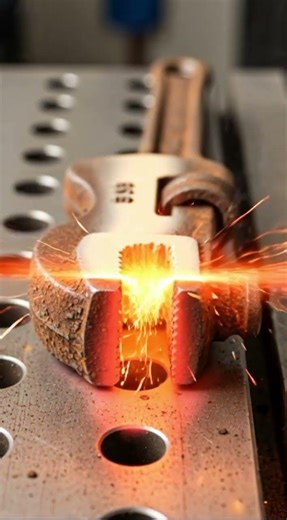 Restoring a Rusty Cast Iron Pipe Wrench