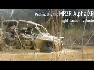 Next Generation, Polaris unveils MRZR Alpha XP light tactical vehicle