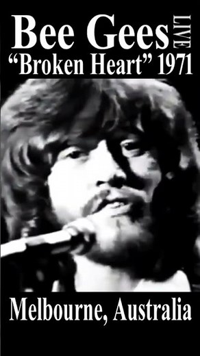 Bee Gees Live “How Can You Mend A Broken Heart” 1971
