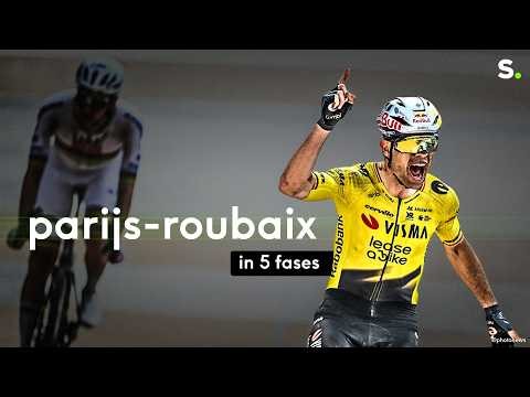 Wout van Aert wint met Parijs-Roubaix eindelijk zijn kasseimonument