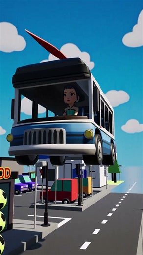 Loop Car Fun with Rumi, Zoey and IShowSpeed. Lets goo! 🚗 #kpopdemonhunters #ishowspeed #shorts