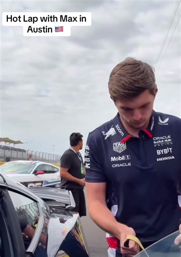 Hot Lap avec Max Verstappen à Austin