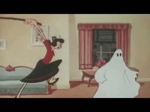 Popeye vs Bluto - Halloween Horror Night | Bluto’s Scary Tricks & Olive’s Fright!