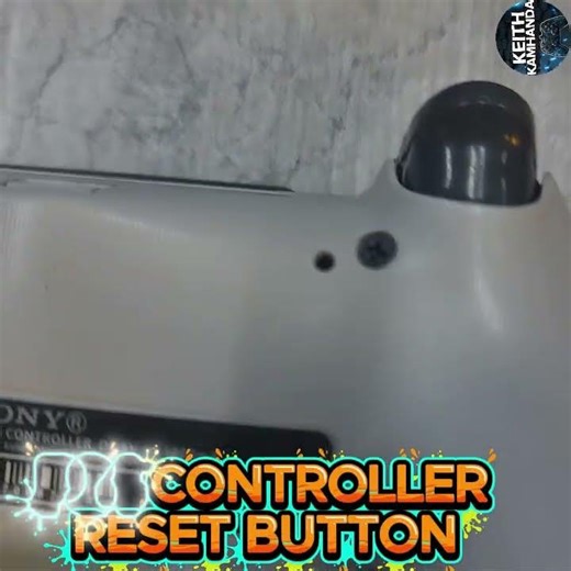 PS4 CONTROLLER RESET BUTTON