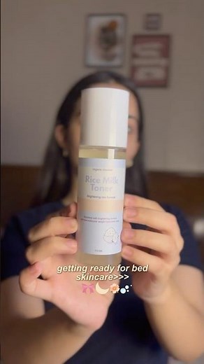 Night time skincare routine
