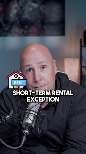 One of the ways you can use your passive real estate losses to offset your active W-2 income is by qualifying for the short-term rental exception. If you rent out properties where tenants stay an average of 7 days or less, and you invest at least 100 hours annually while ensuring no one else works more than you in the business, you may qualify for this passive activity loss rule exception. I've released a full length video where I cover how you can use your real estate investment losses to reduc