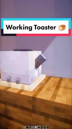 How to Make a Working Toaster in Minecraft without Mods
