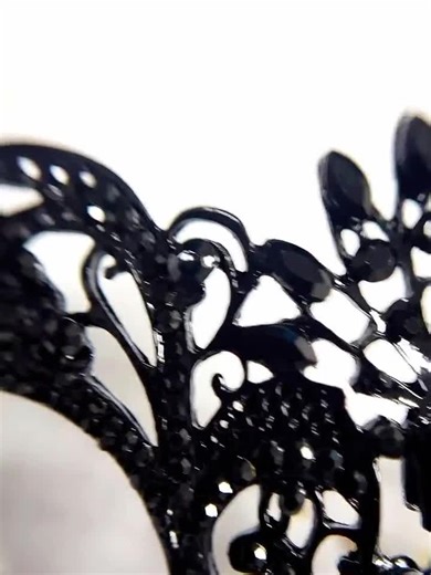 Black Masquerade Mask, Black Crystal Mask, Masquerade Ball Eye Mask, Gothic Halloween Mask, Prom Mask, Mardi Gras Mask, Party Mask - Etsy