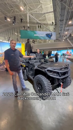 En direct du Club BRP, on te présente le tout nouveau Can-Am Outlander MAX 6x6 Backcountry 1000R 2026 🔥 | Adrénaline Sports Clermont