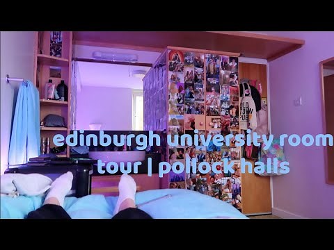 edinburgh university room tour | pollock halls
