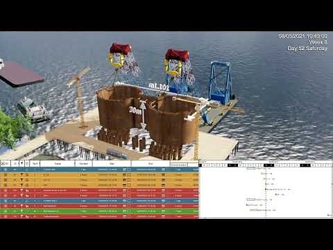Suspension Bridge Construction