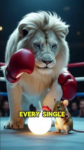 🐭 Mouse vs Lion Boxing Battle – The Power of Your Subscribe! 🥊🔥