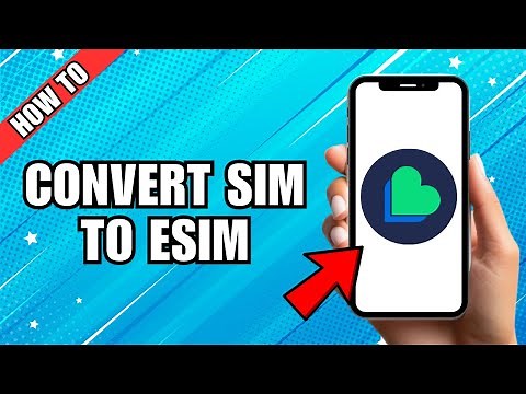 How to Convert Physical SIM To eSIM With LycaMobile