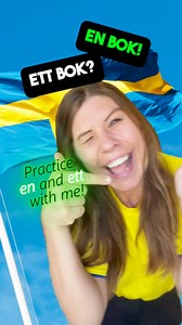 4.6K views · 96 reactions | Don’t take “en” vs “ett” too seriously.  Mixing it up is not a super big issue. But if you want to understand the logic behind it, take our video courses. We explain it all. All video courses 20% OFF during mellandagarna (until Dec 30th) Use code: MELLAN24. Links in bio! ☝️ | Fun Swedish | Facebook