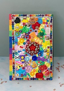 Live Colorfully Journal - Fully Decorated 3D Hardcover, Unlined Pages - Etsy Australia