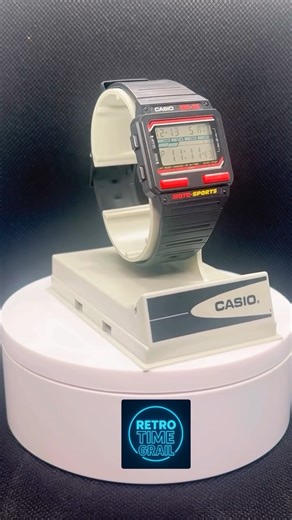 ⌚️Retro Time Grail⌚️ on Instagram: "🔥 Casio SW-100 MOTO-SPORTS #casio #vintagecasiowatch"