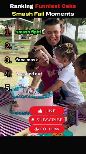 Ranking Cake Smash Fails That Got Out of Hand #funny #fails #birthday