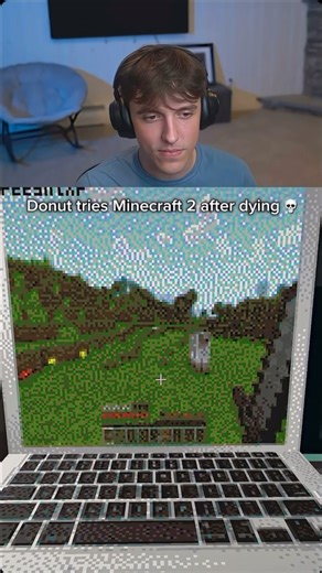 Donut is getting addicted to minecraft 2. #minecraft